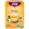 Yogi Tea, Органический имбирный чай, без кофеина, 16 чайных пакетиков, 32 г (1,12 унции)