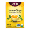 Yogi Tea, Lemon Ginger, без кофеина, 16 чайных пакетиков, 36 г (1,27 унции)