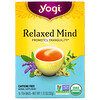 Yogi Tea, Relaxed Mind, органический чай, без кофеина, 16 чайных пакетиков, 32 г (1,12 унции)