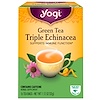 Yogi Tea, Зеленый чай "Тройная эхинацея", 16 пакетиков, 1.12 унций (32 г)