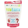 YumEarth, Органические леденцы, гранатовый пакер, 3,3 унции (93,6 г)