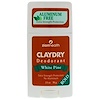 Zion Health, Clay Dry Deodorant, White Pine, Bold, 2.5 oz (70 g)